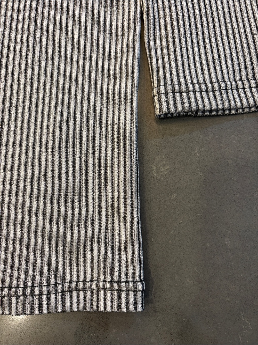 ANINE BING Moss Dress in Black And Grey - Picture 8 of 10